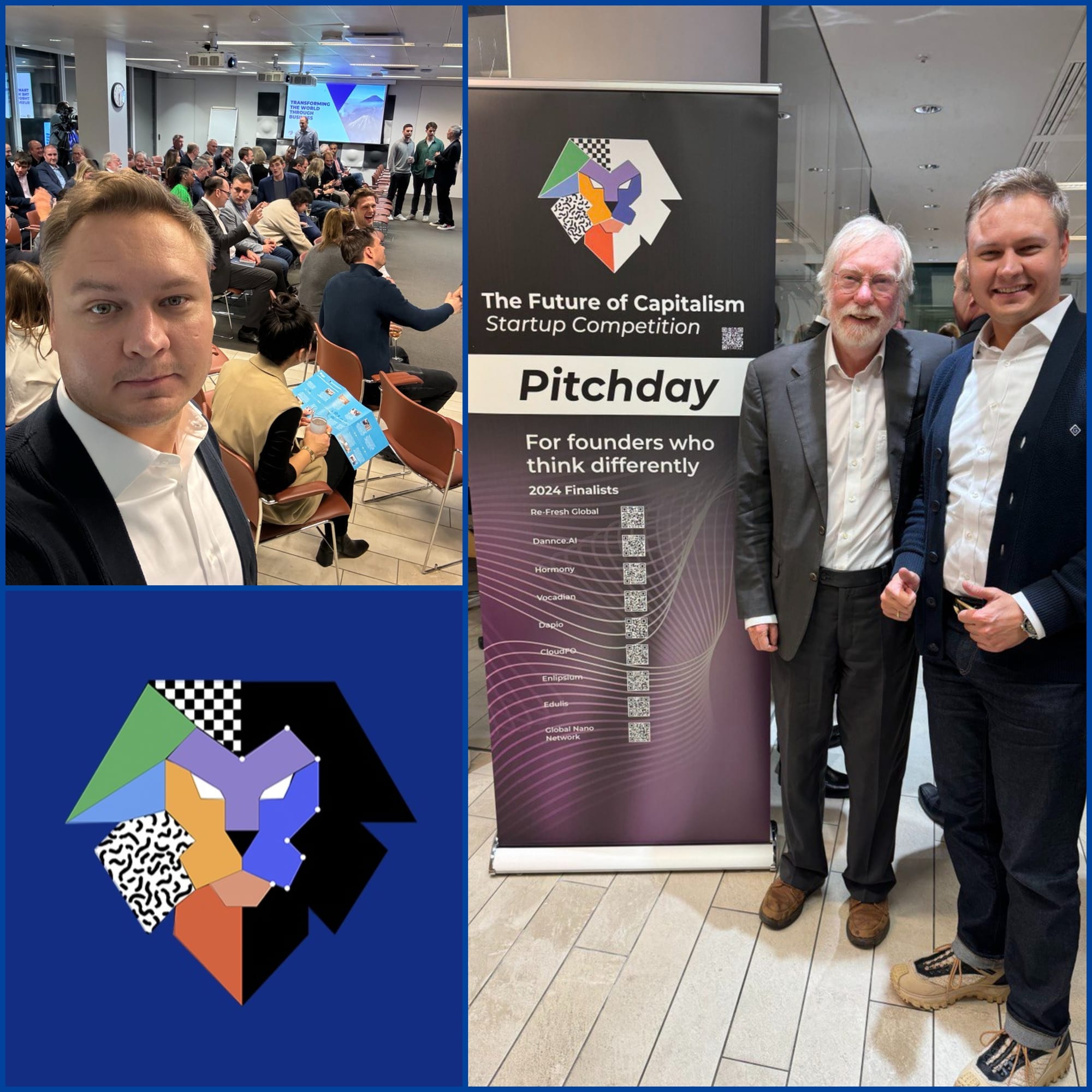 Dapio at the 'Future of Capitalism' Competition